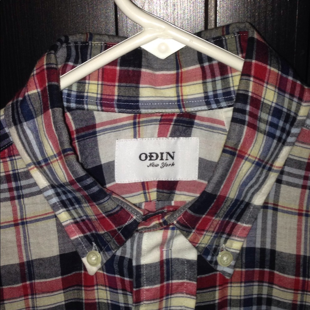 Designer Odin long sleeve button down
